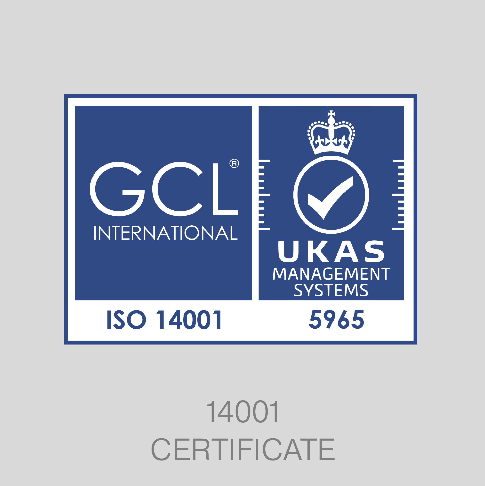 14001 Certificate